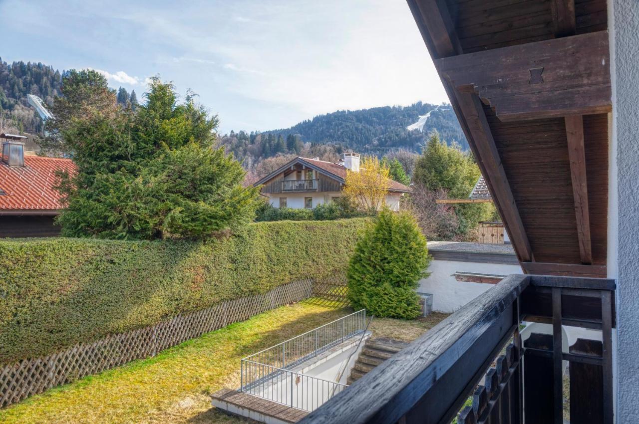 Ruhige Ferienwohnung Partenkirchen 2 Garmisch-Partenkirchen Eksteriør bilde